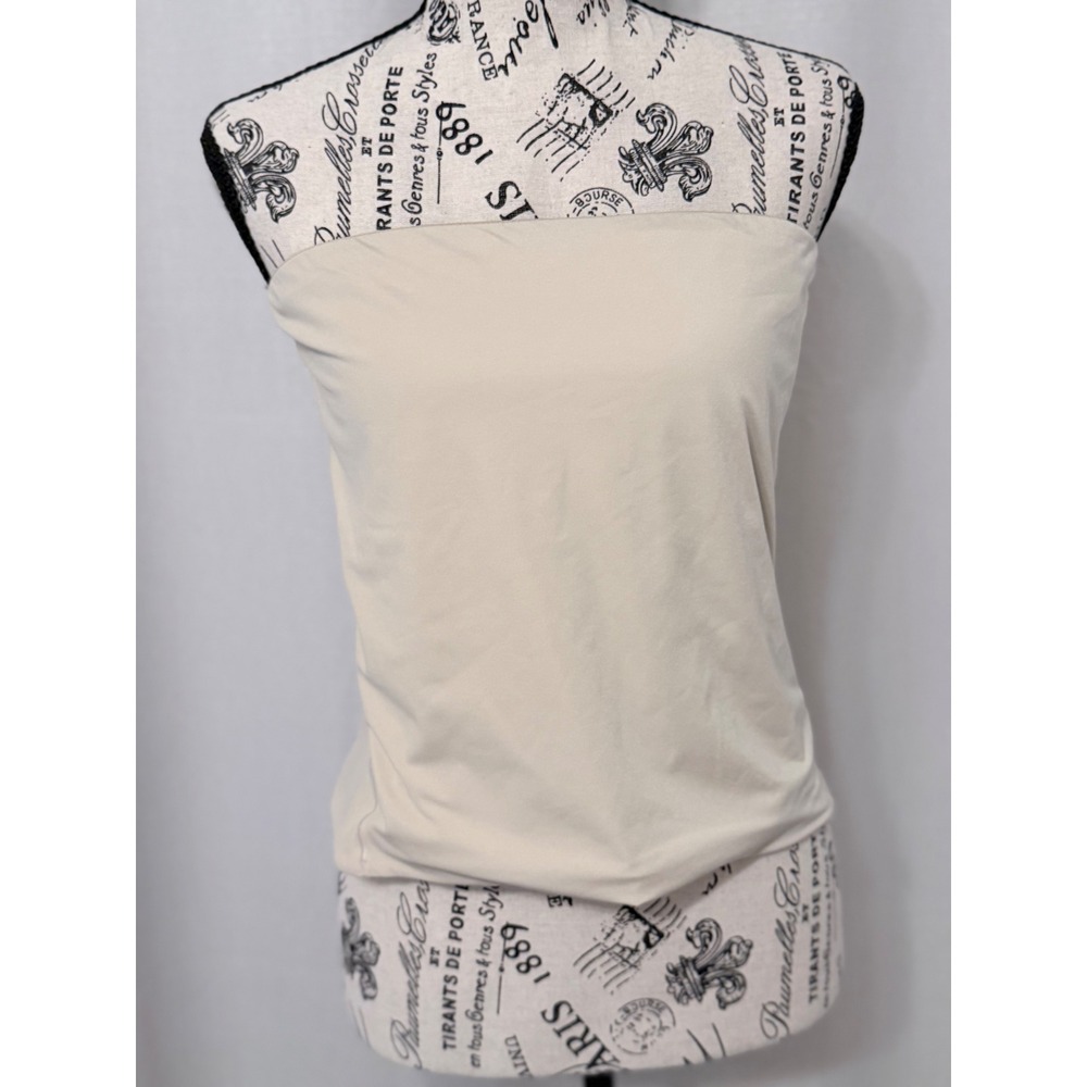Lululemon Wundermost Ultra Soft Nulu Tube Top Mojave Tan LW1ESDS XL